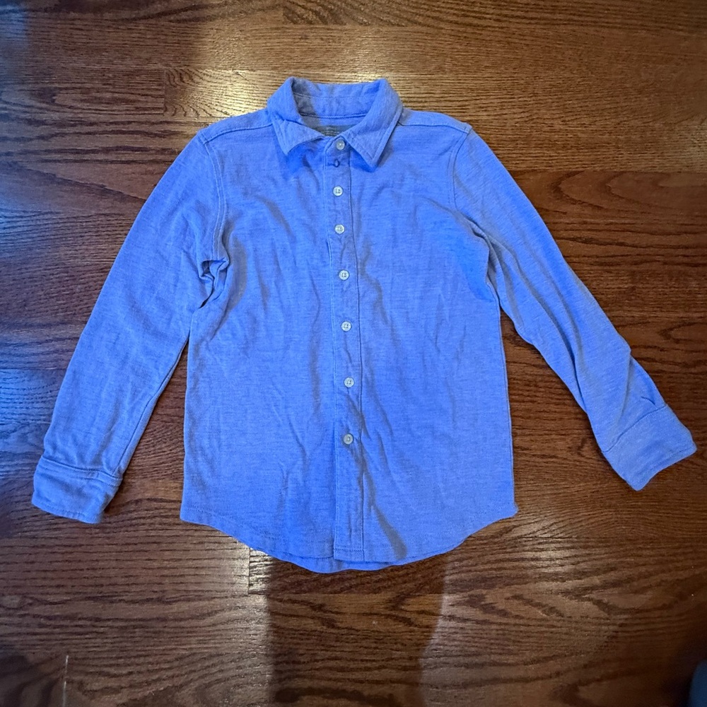 Primary Soft Oxford Button Up 6-7 Years